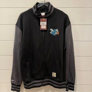 Mitchell & Ness NBA Charlotte Hornets Varsity Fleece Jacket Mens XL New With Tag